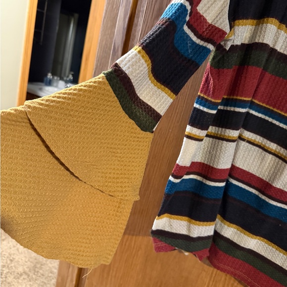 ODDY Multicolor Striped Tunic Top - Picture 2 of 4